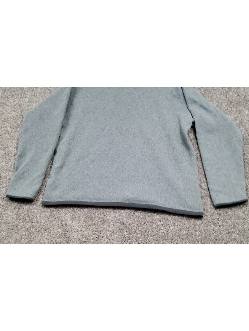The North Face Gordon Lyons 1/4 Zip Fleece Pullover Men's XL Gray Jacket Camp
